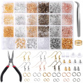 Vente de pièces de crochets de boucles d&#39;oreilles DIY Fabrication de bijoux artisanaux